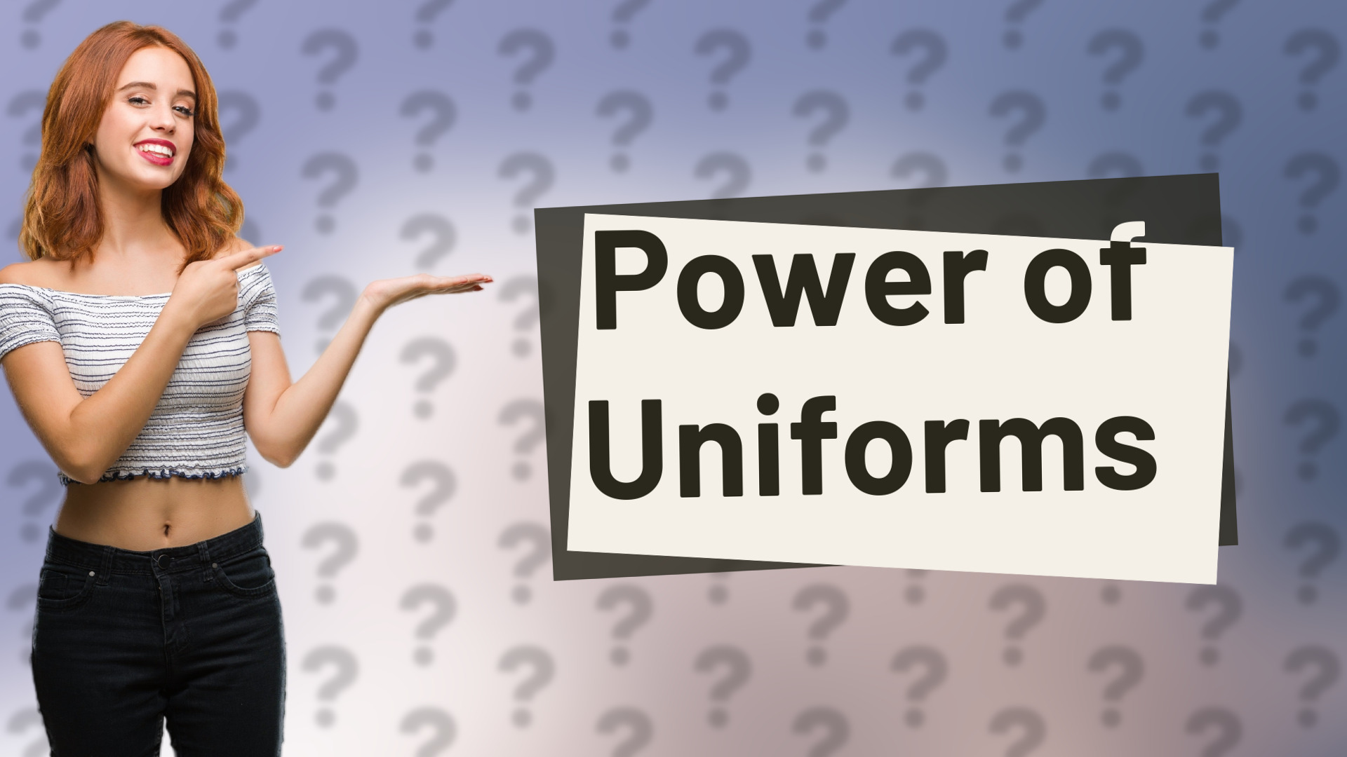 Power of Uniforms
