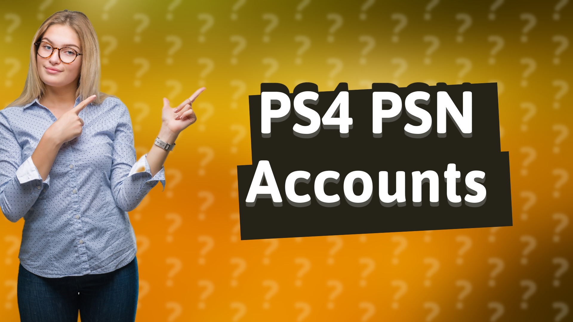 PS4 PSN Accounts