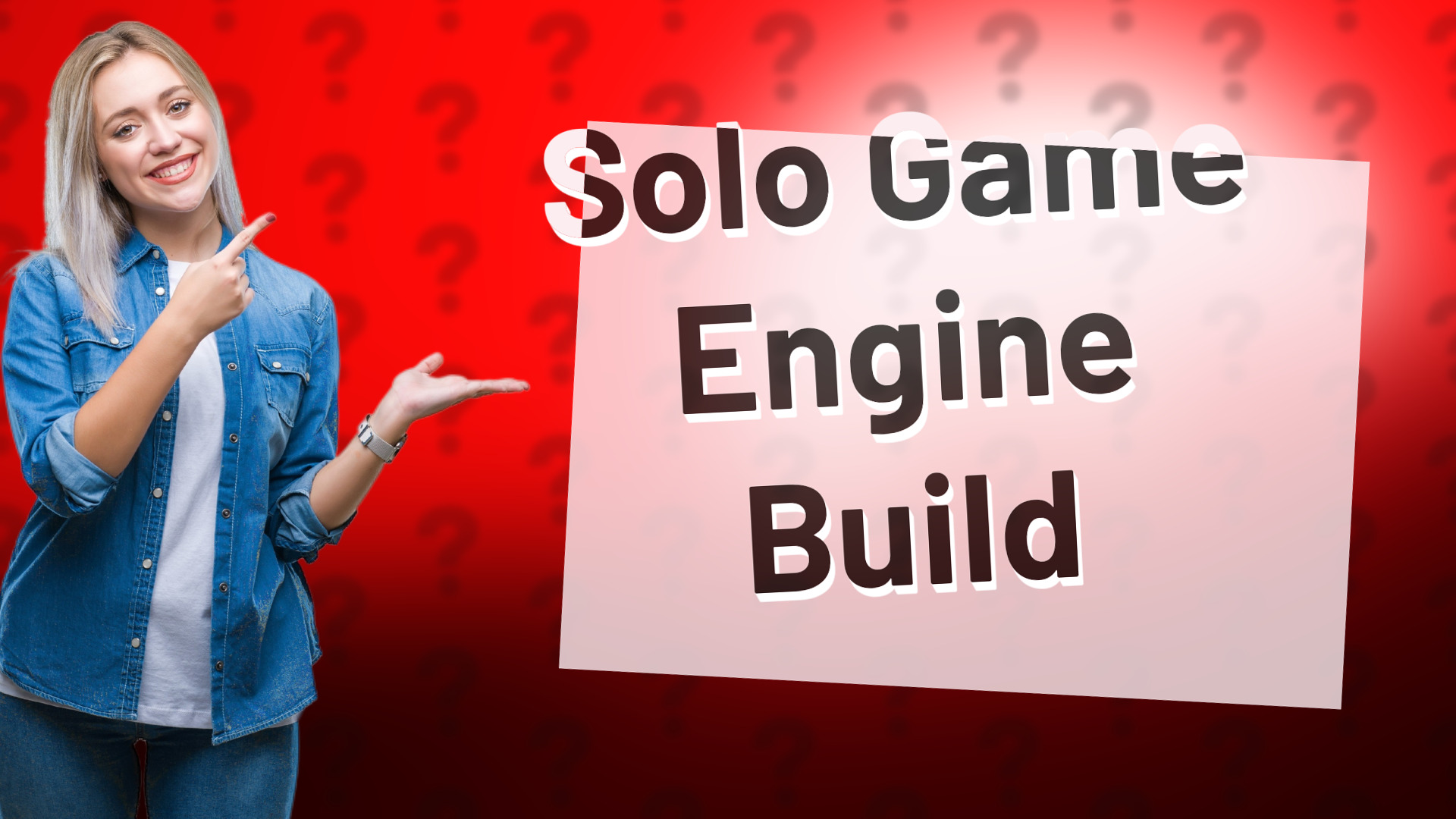 Solo Game Engine Build