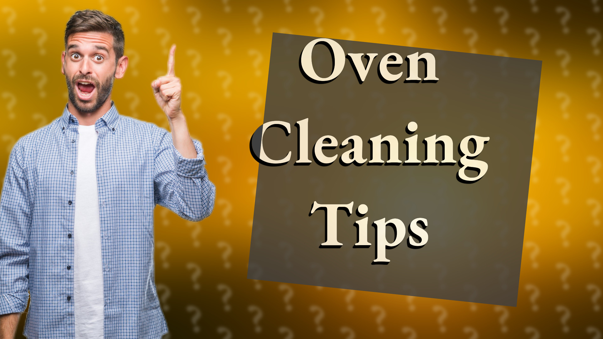 Oven Cleaning Tips