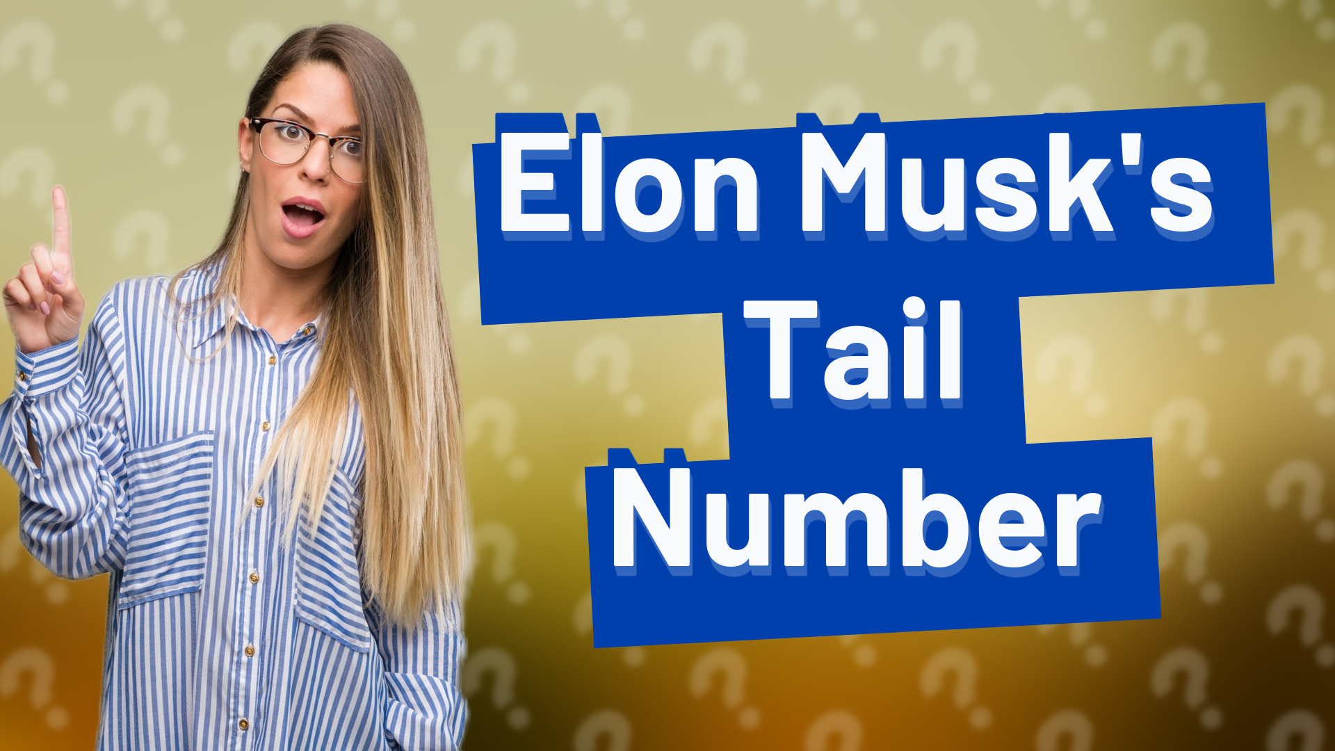 Elon Musk's Tail Number