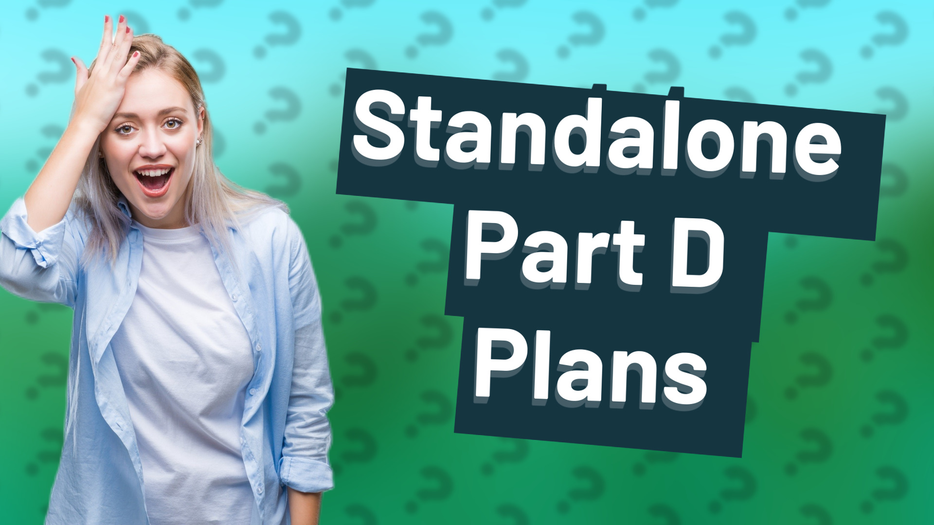 Standalone Part D Plans