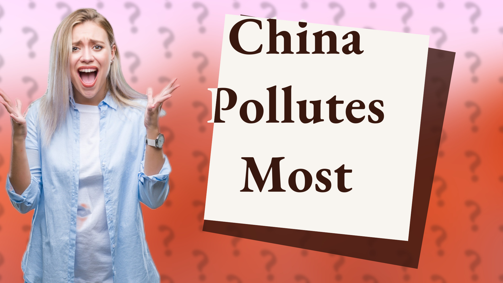 China Pollutes Most