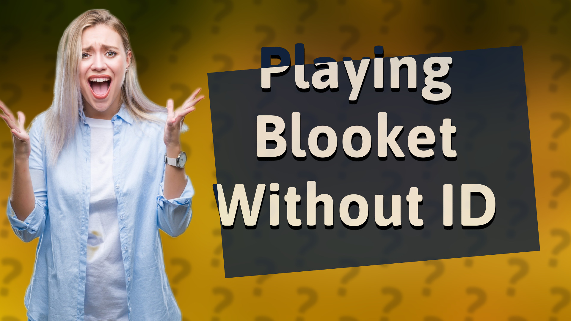 Playing Blooket Without ID