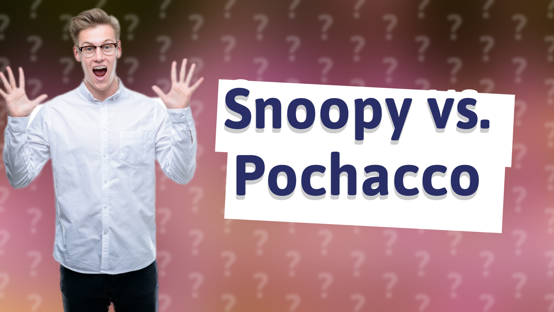 Snoopy vs. Pochacco