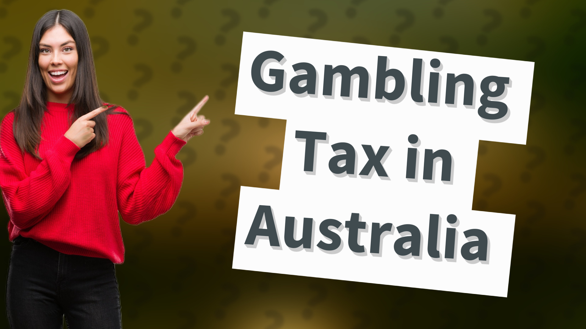 Gambling Tax in Australia