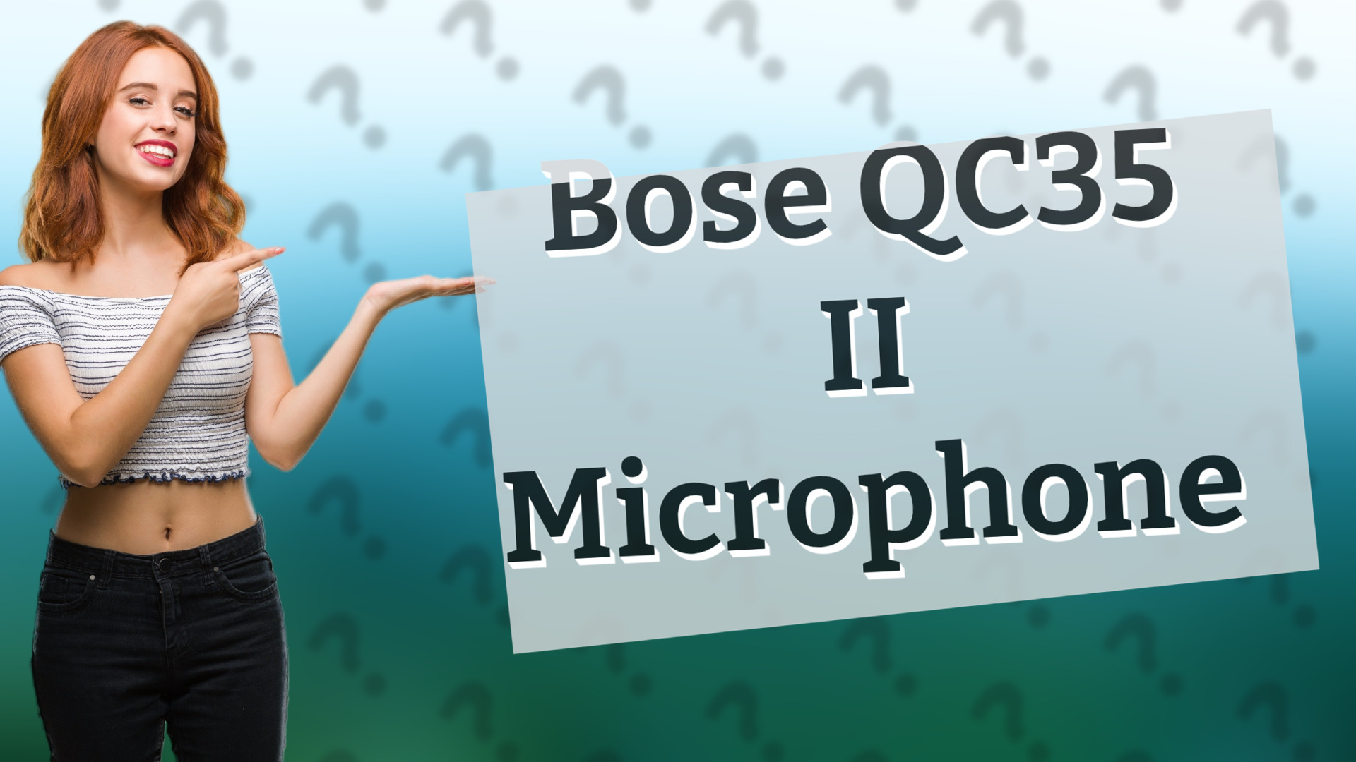 Bose QC35 II Microphone