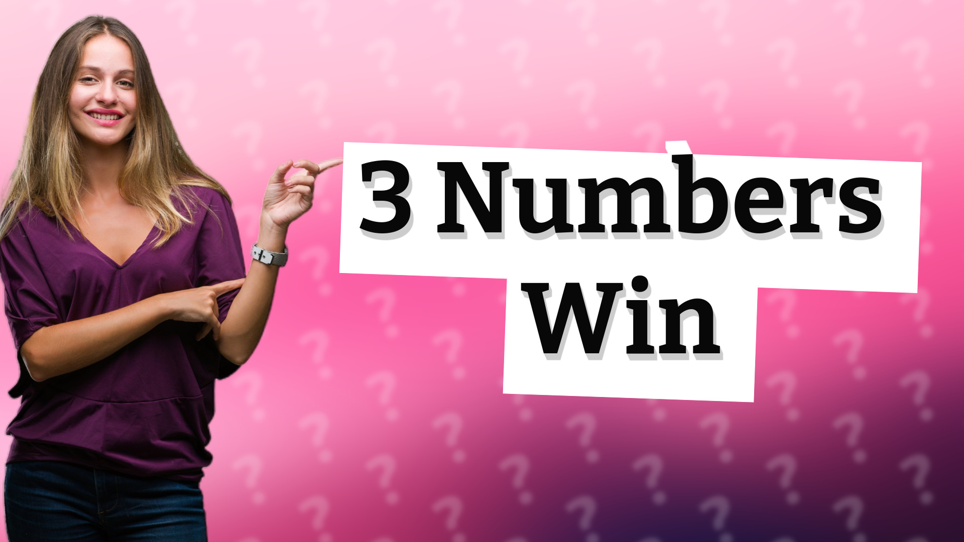 3 Numbers Win