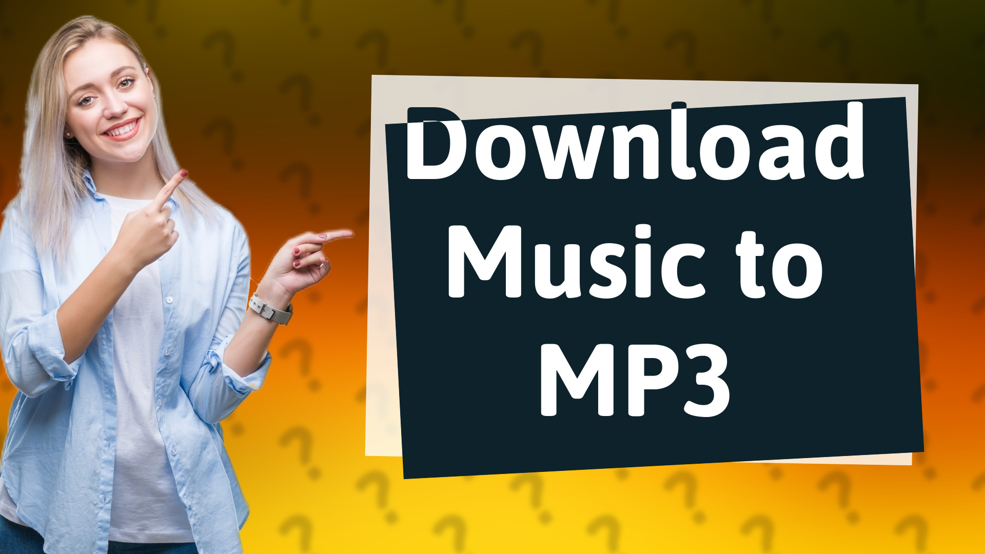 Download Music to MP3