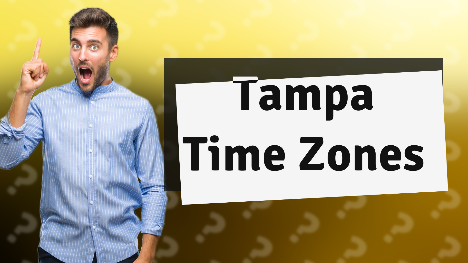 Tampa Time Zones