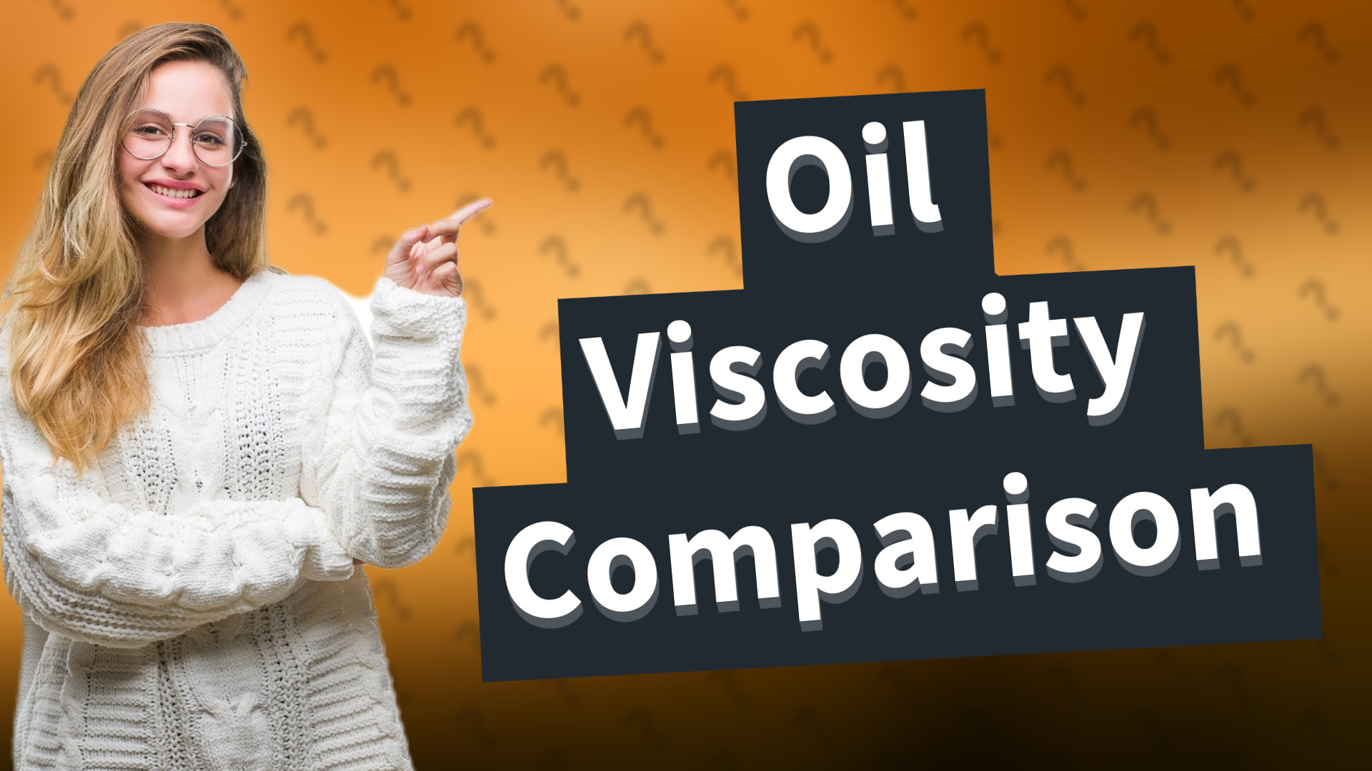 Oil Viscosity Comparison