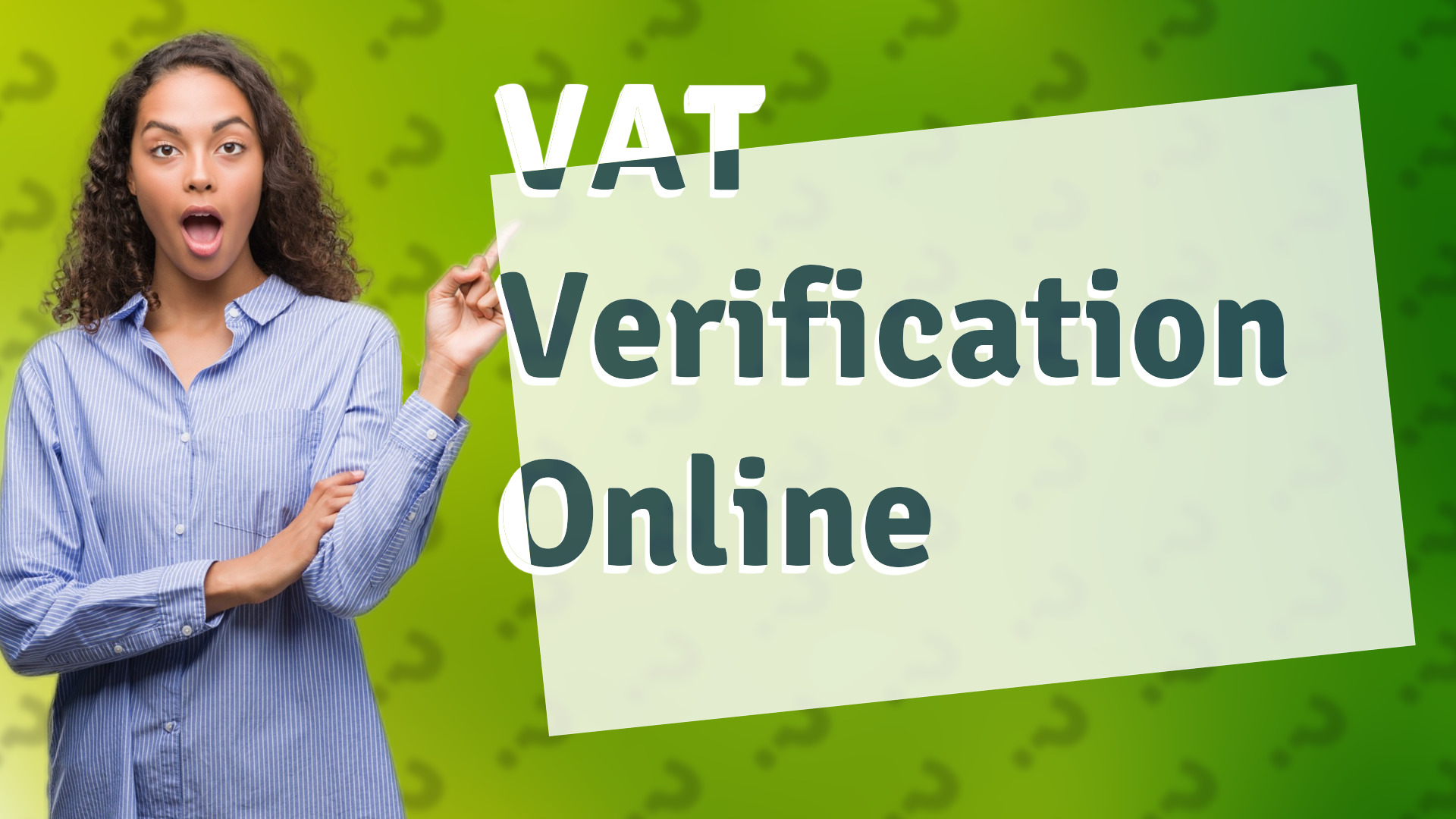VAT Verification Online