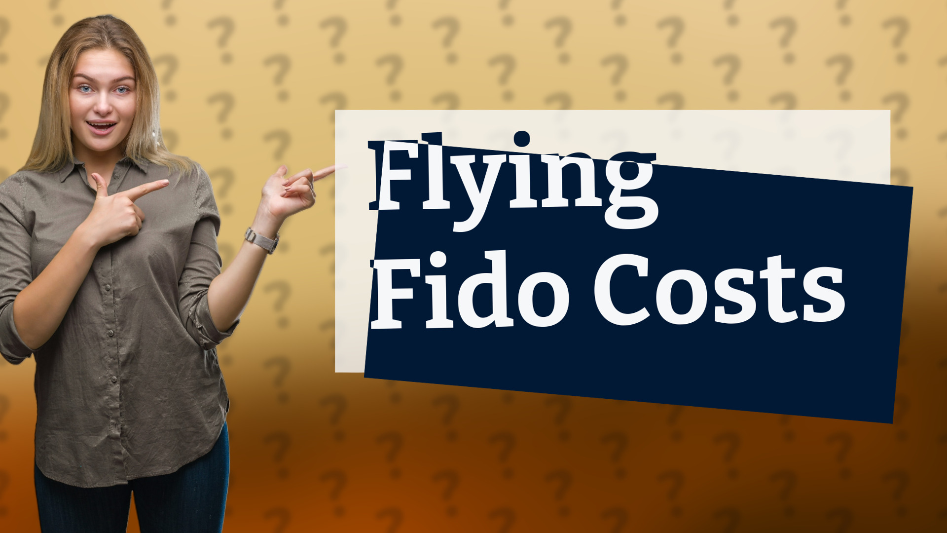 Flying Fido Costs