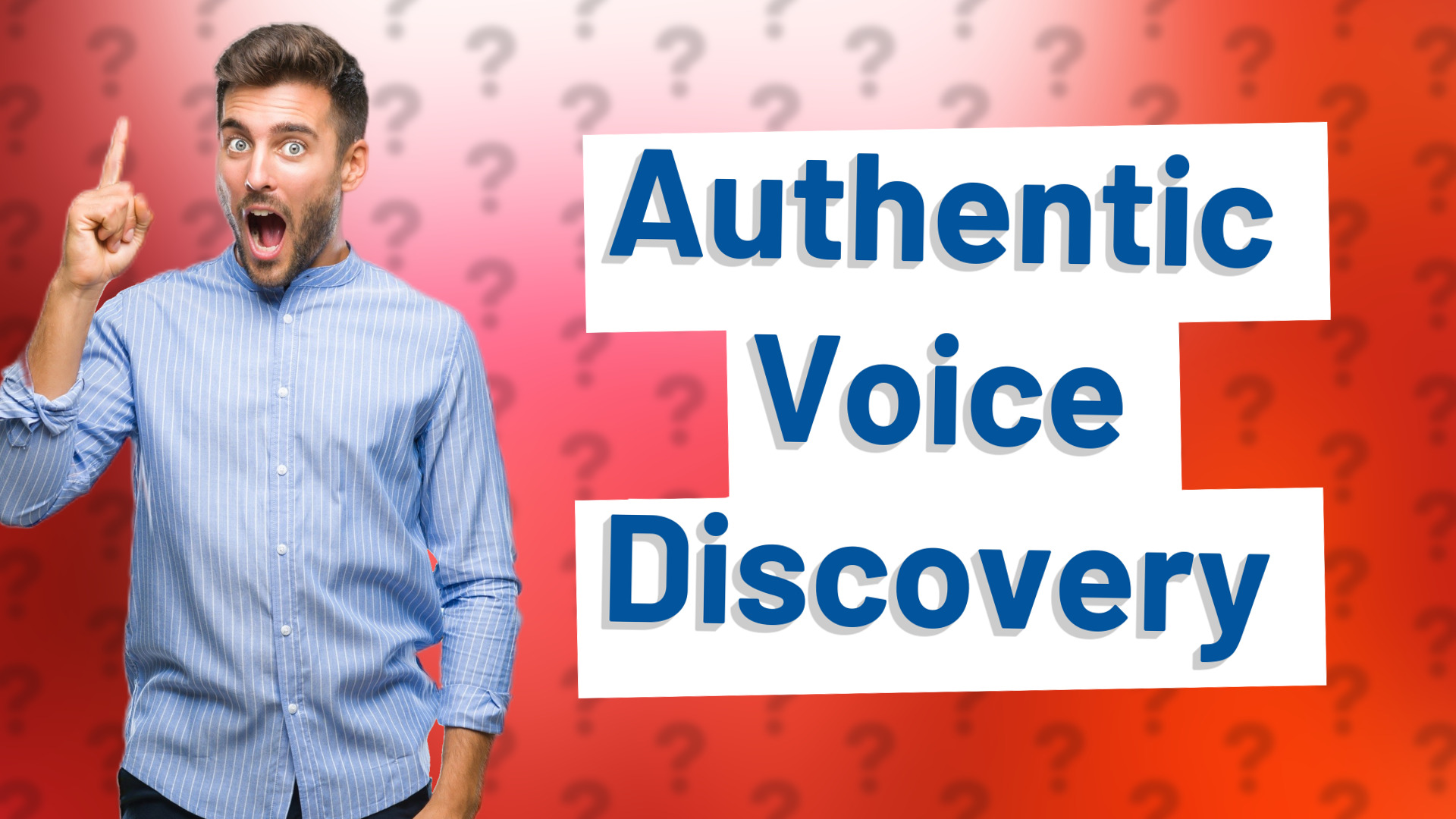 Authentic Voice Discovery