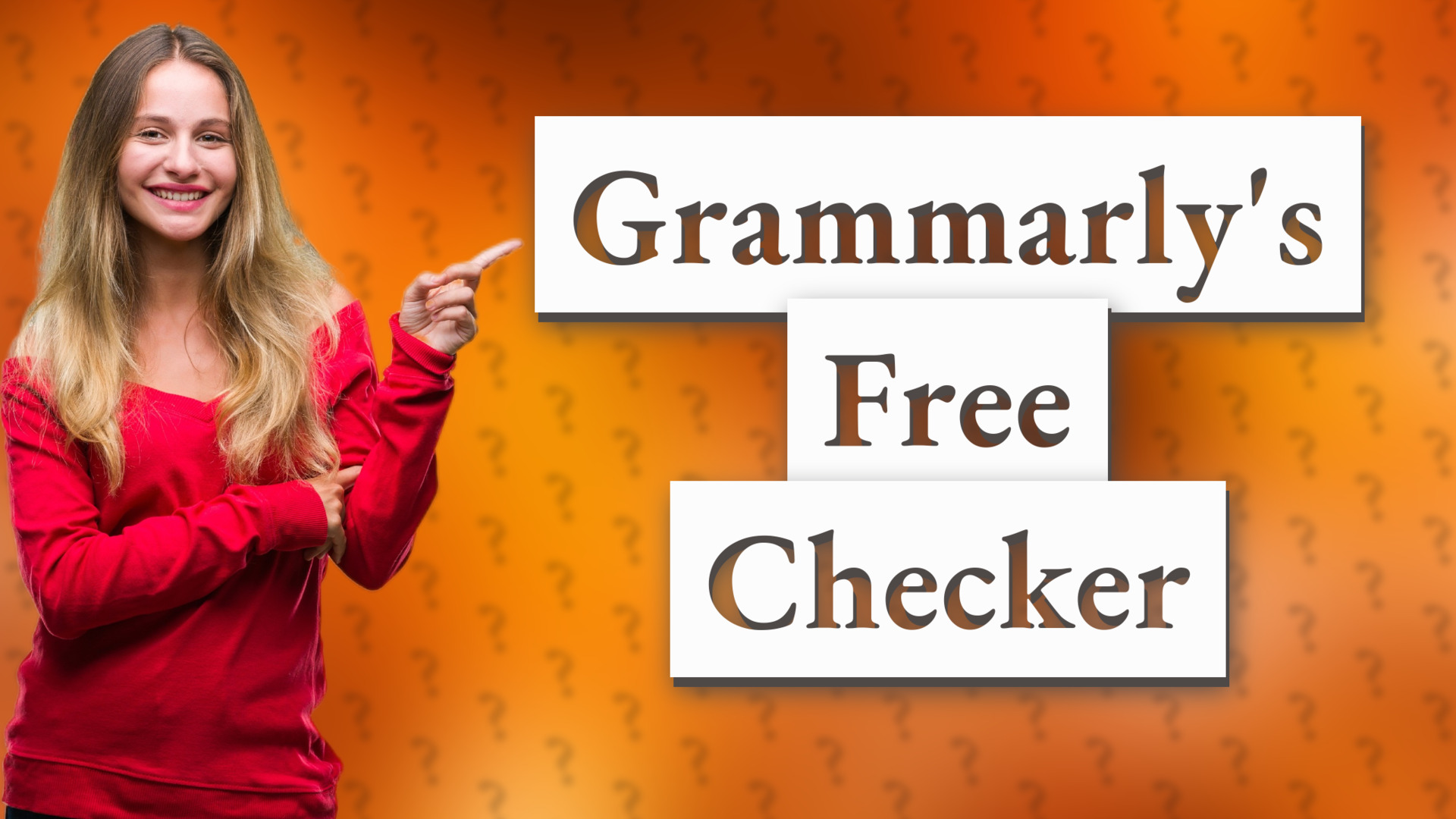 Grammarly's Free Checker