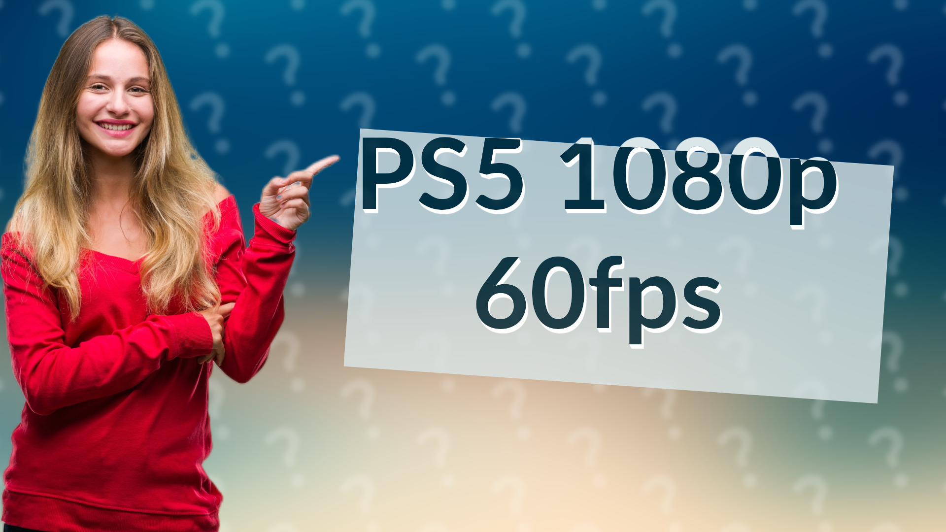 PS5 1080p 60fps