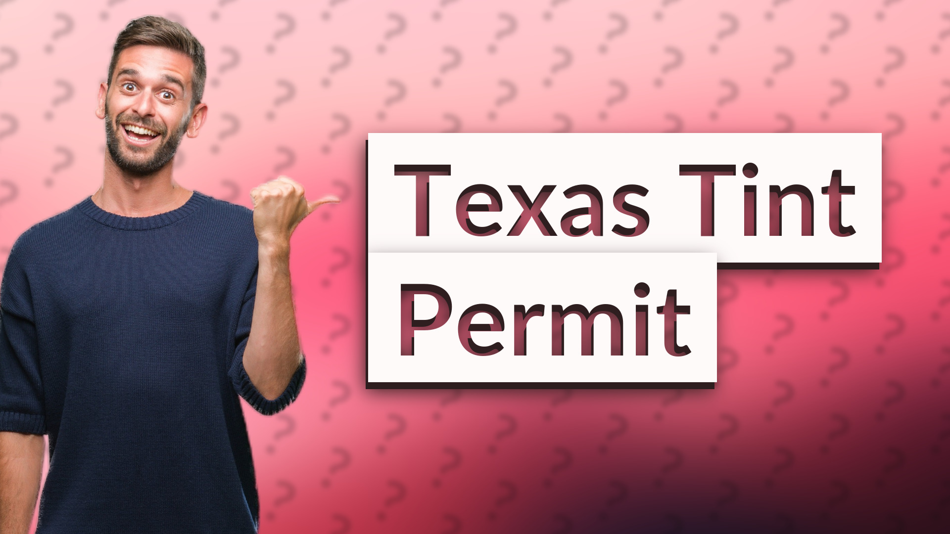 Texas Tint Permit