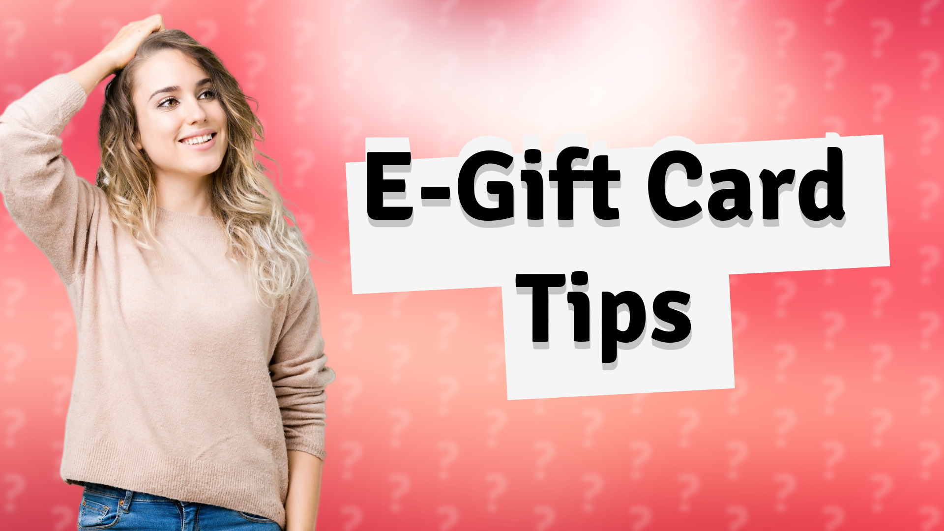 E-Gift Card Tips
