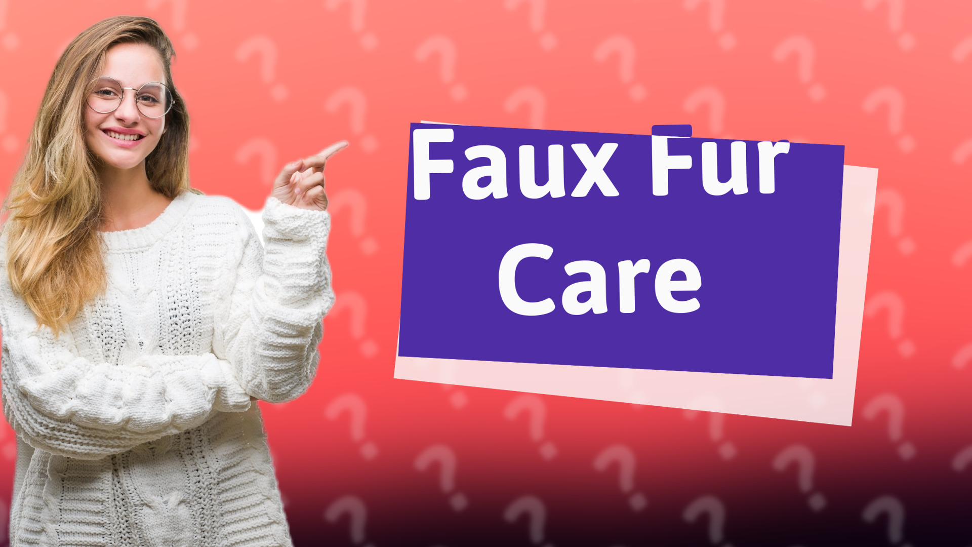 Faux Fur Care