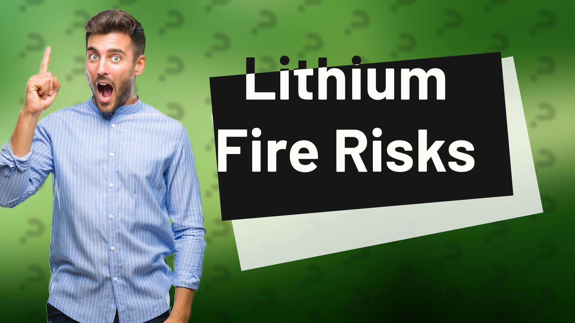 Lithium Fire Risks
