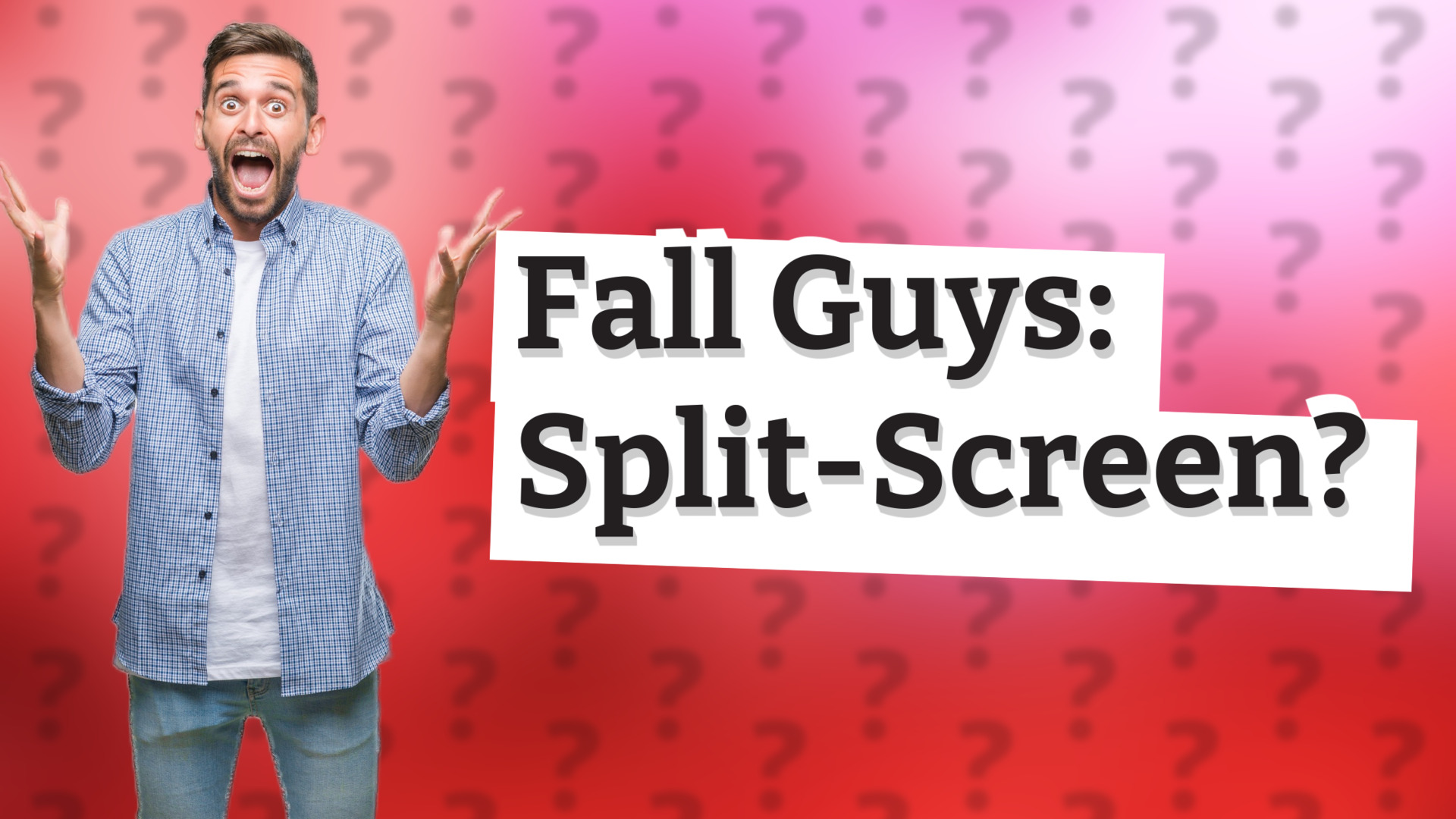 Fall Guys: Split-Screen?