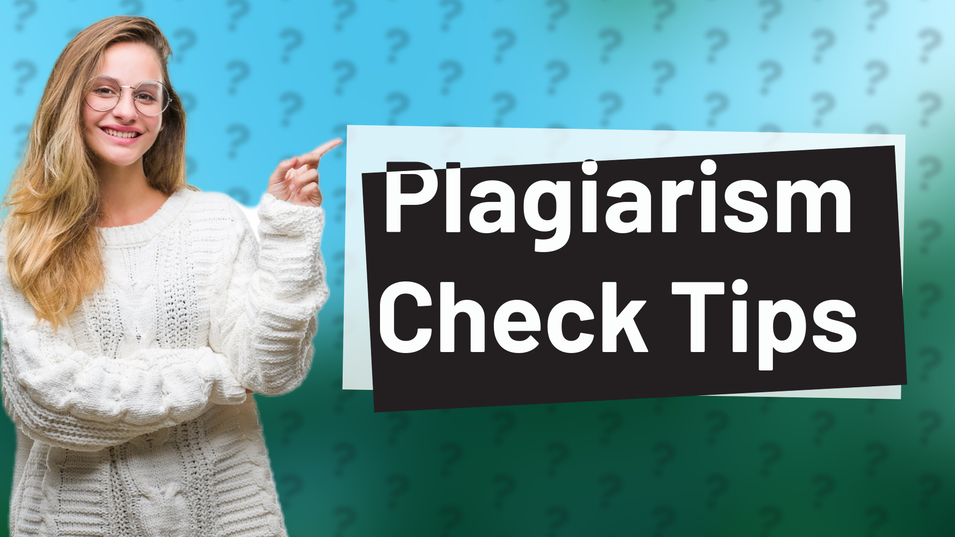 Plagiarism Check Tips