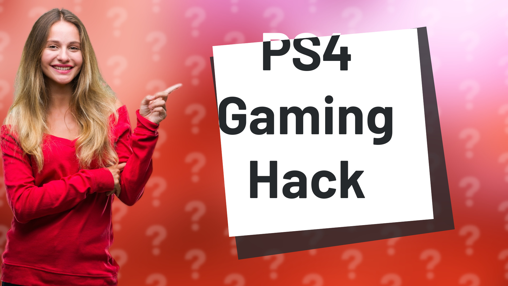 PS4 Gaming Hack
