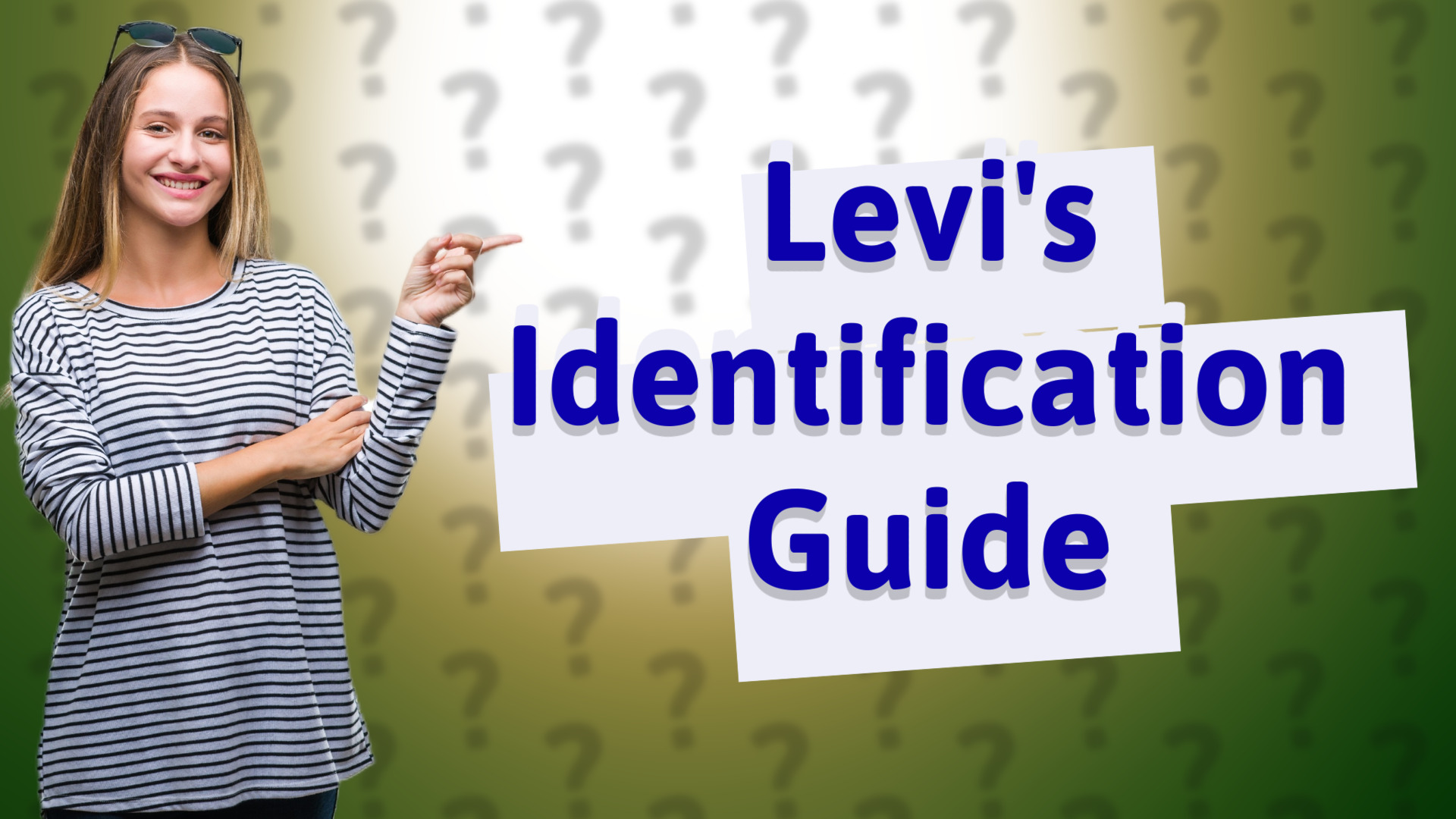 Levi's Identification Guide