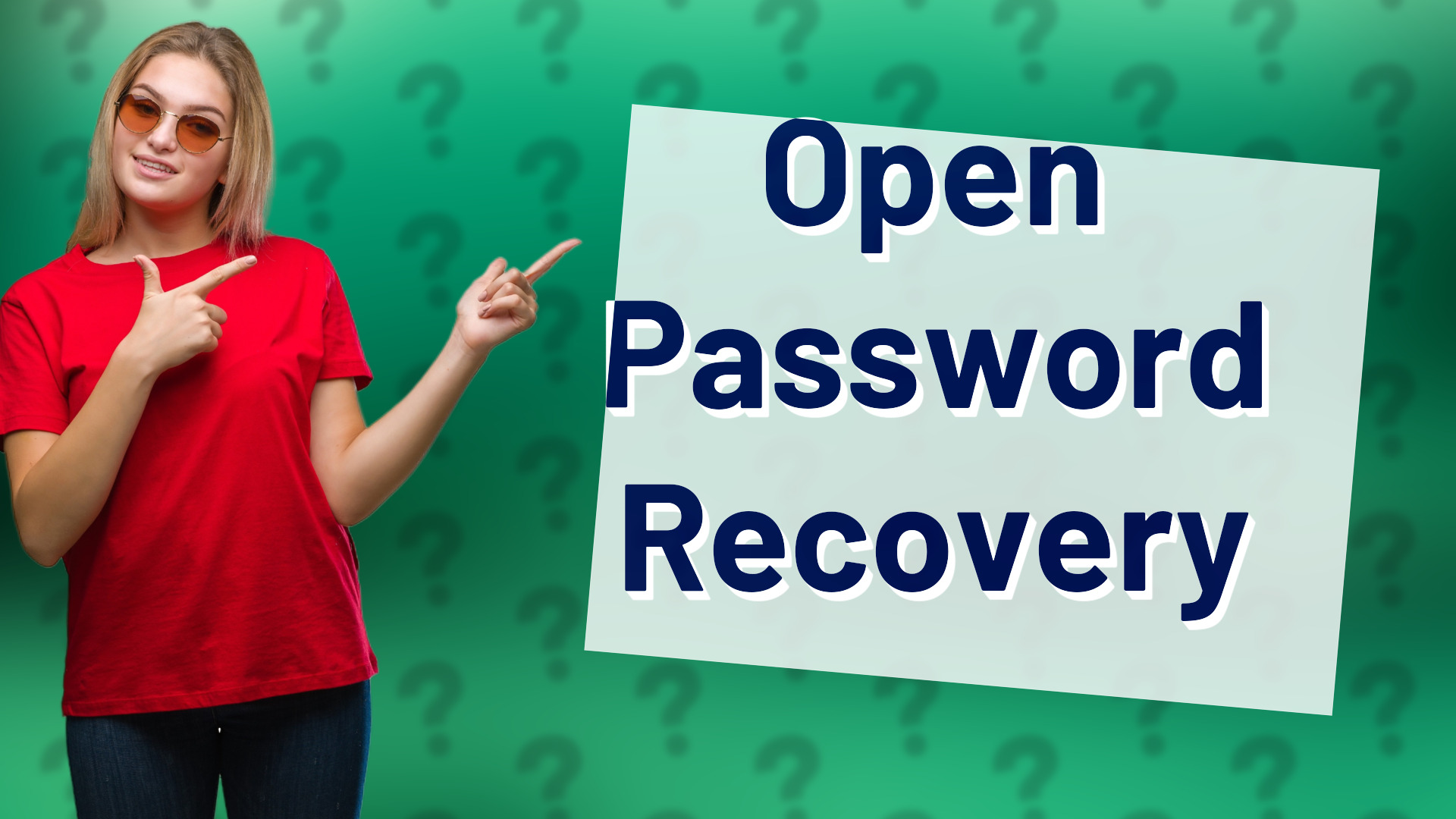 Open Password Recovery