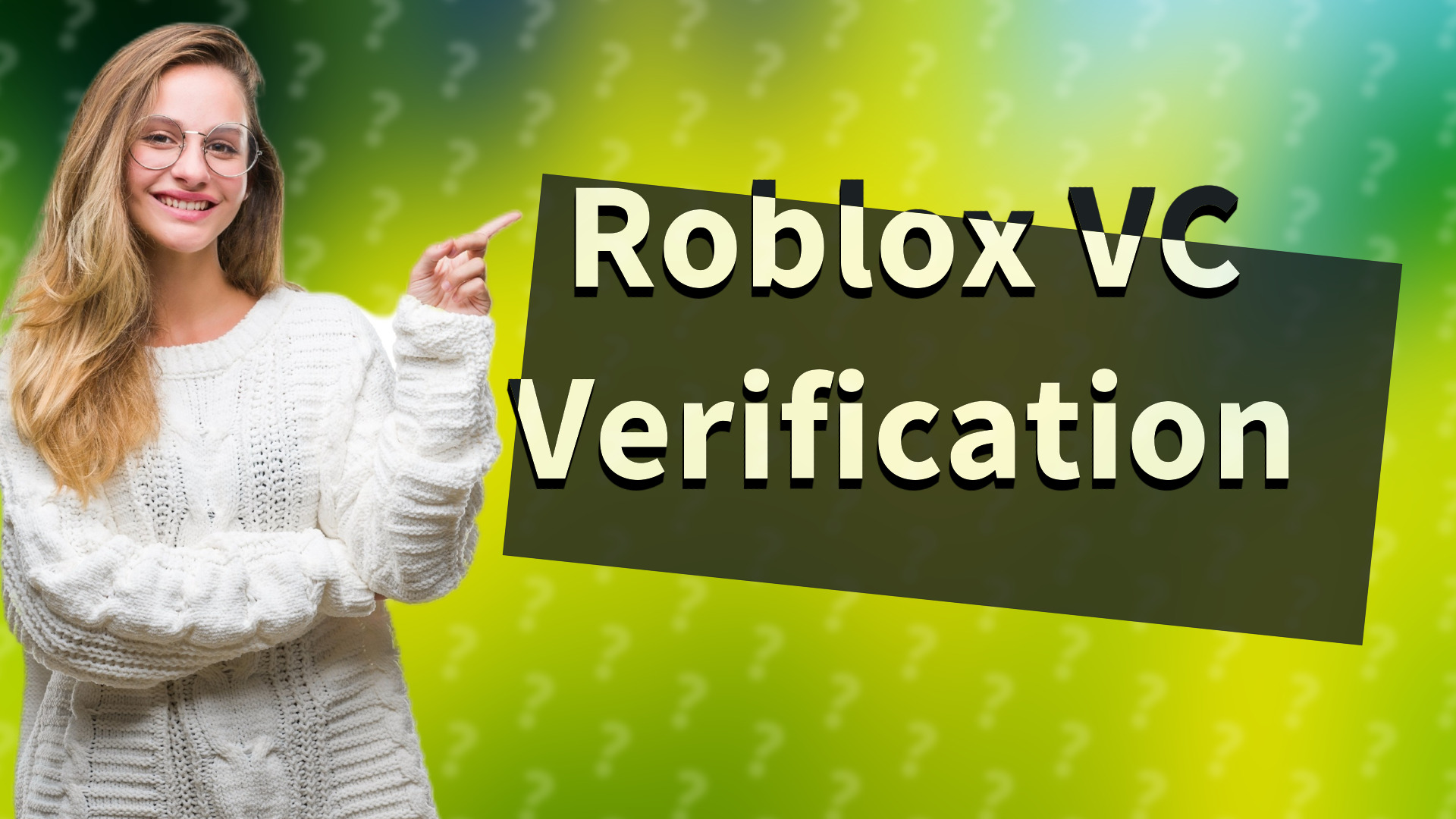 Roblox VC Verification