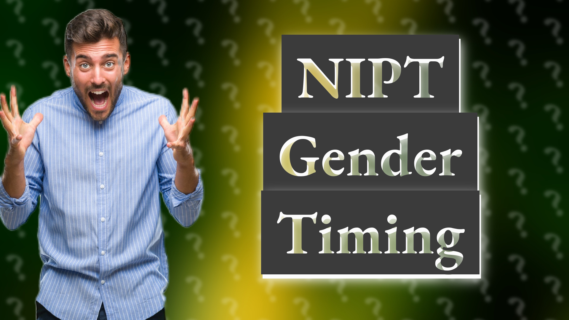 NIPT Gender Timing