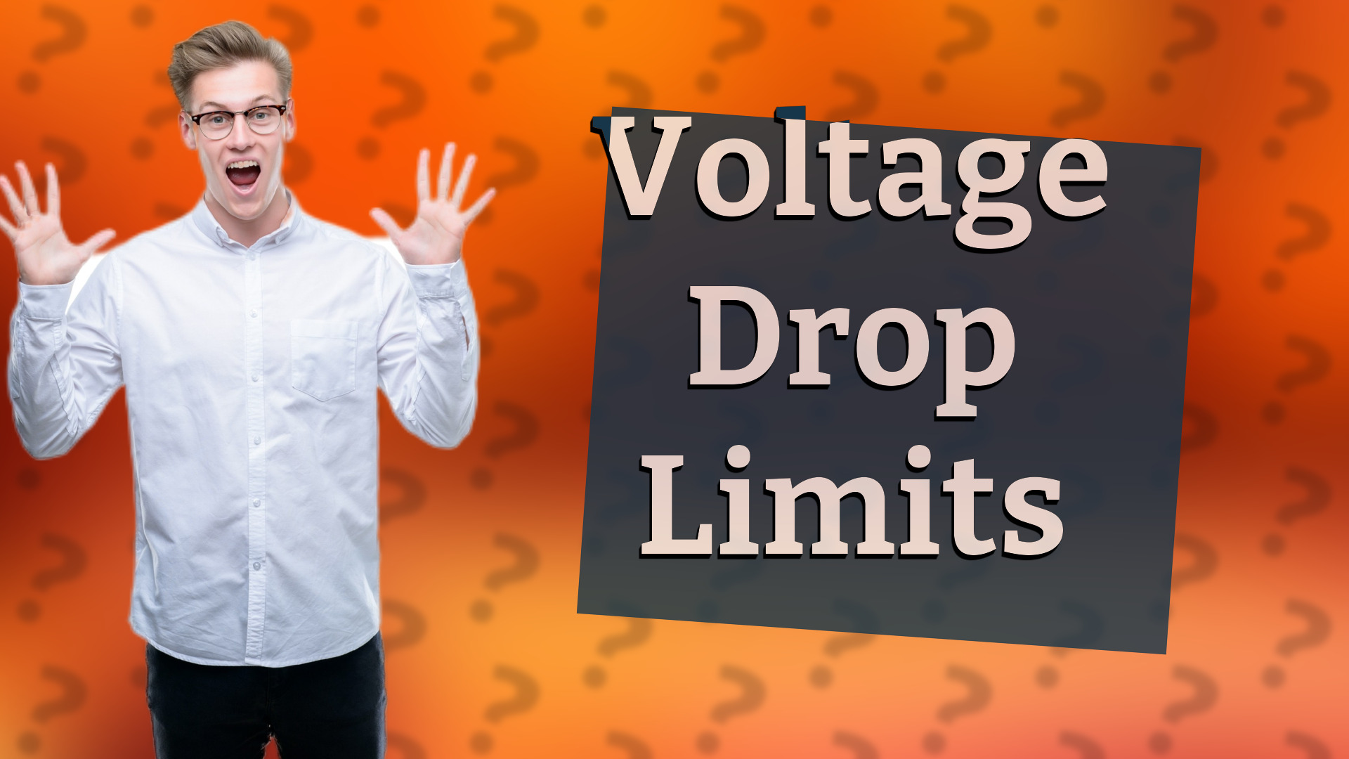 Voltage Drop Limits