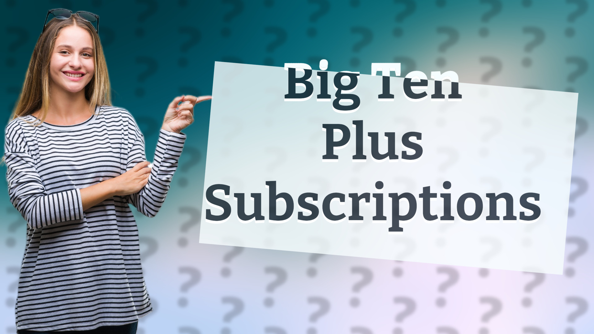 Big Ten Plus Subscriptions