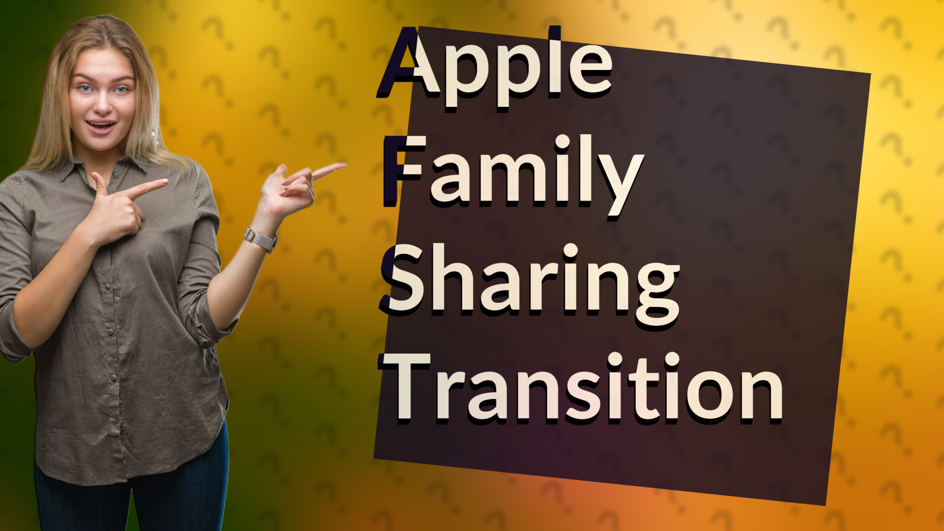 Apple Family Sharing Transition