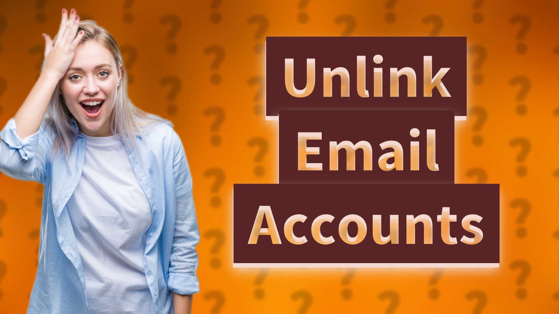 Unlink Email Accounts