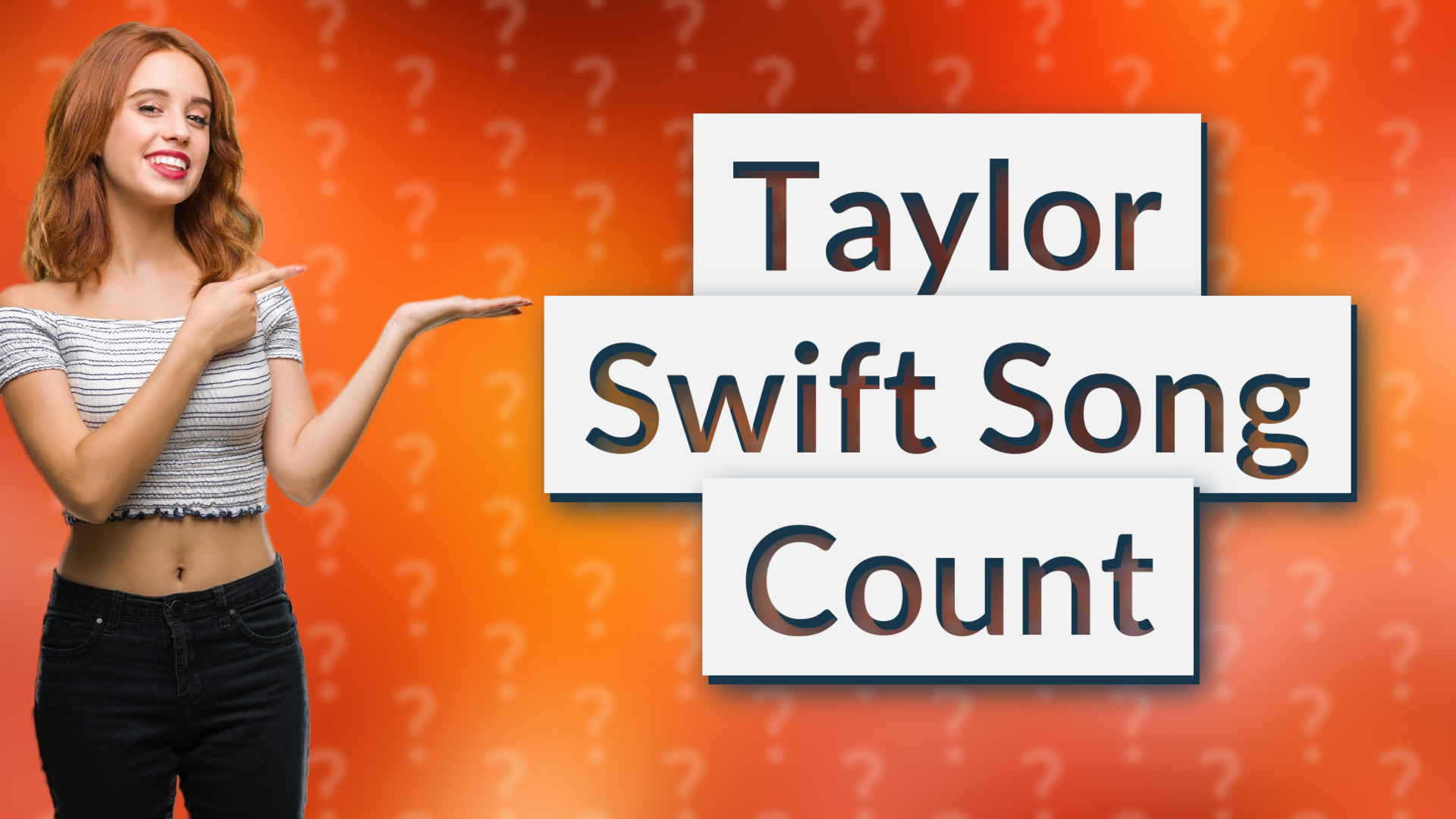 Taylor Swift Song Count