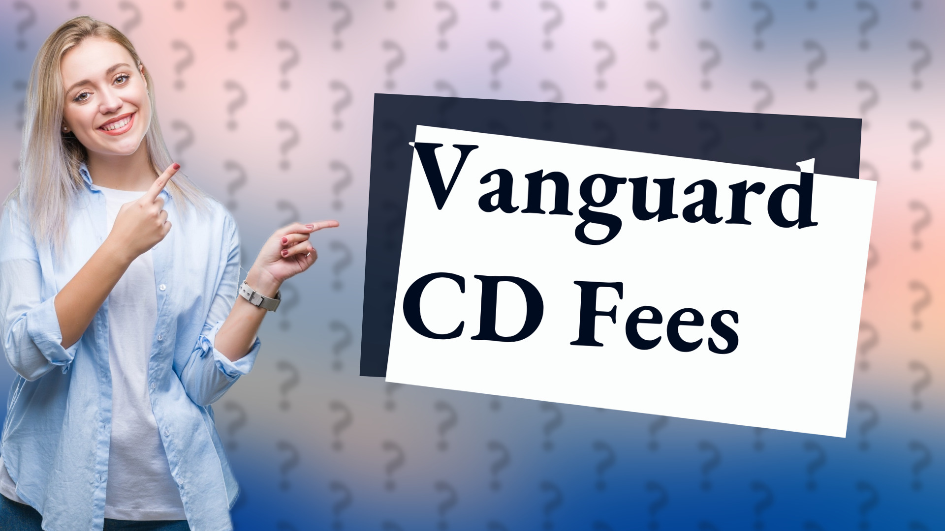 Vanguard CD Fees