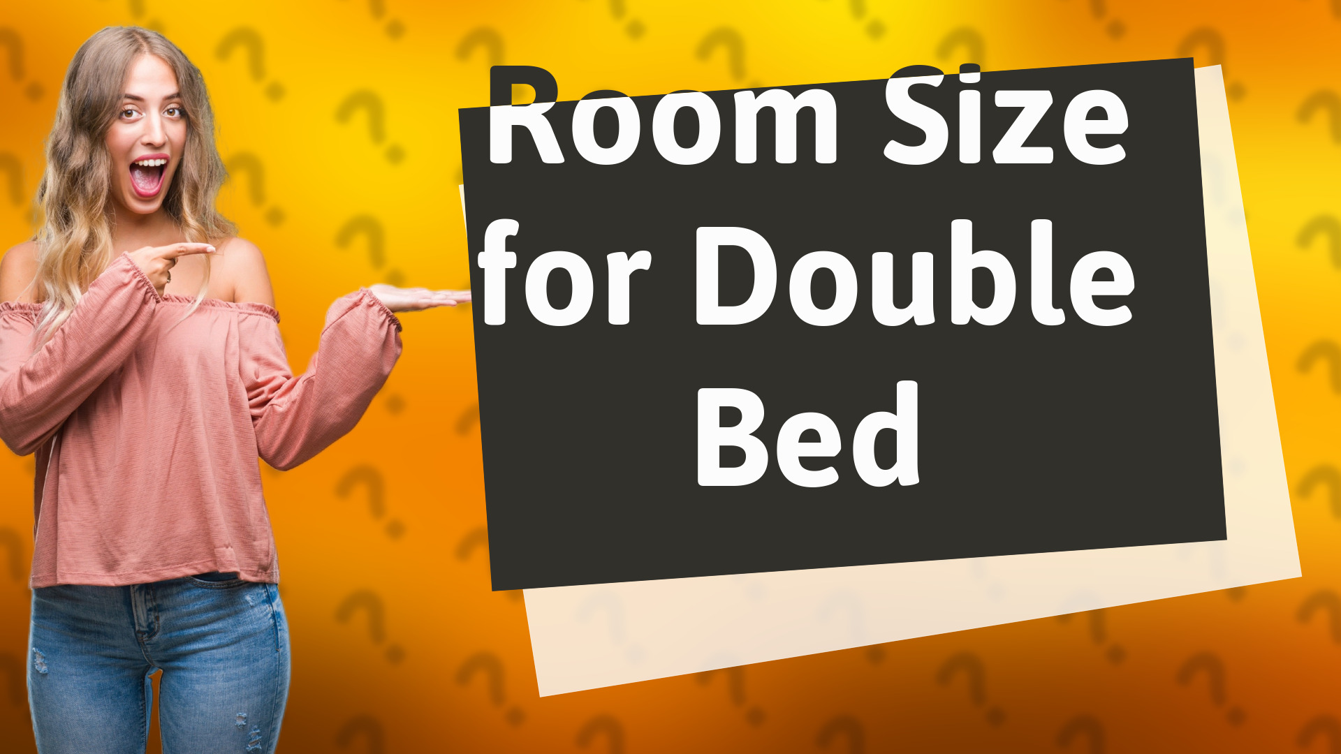 Room Size for Double Bed
