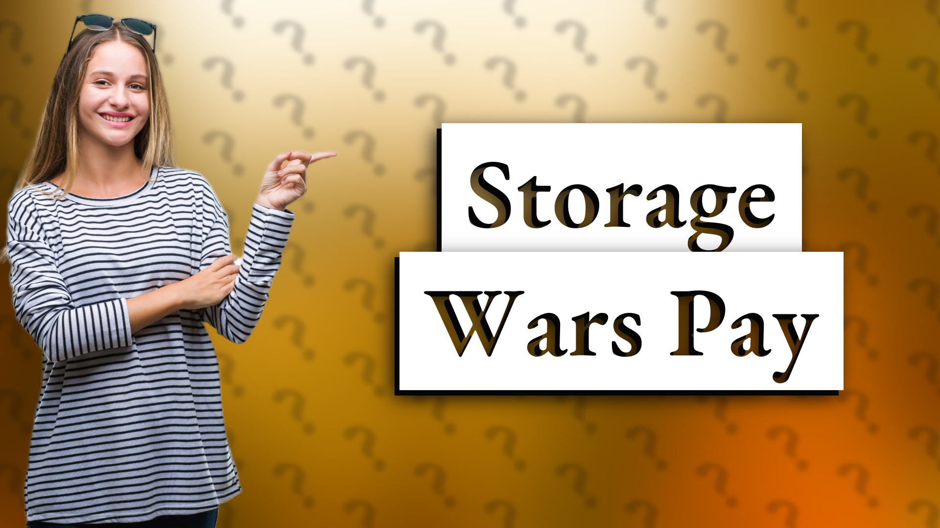 Storage Wars Pay