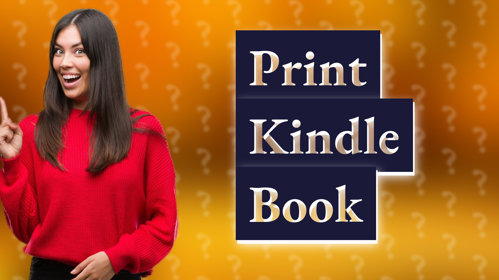 Print Kindle Book