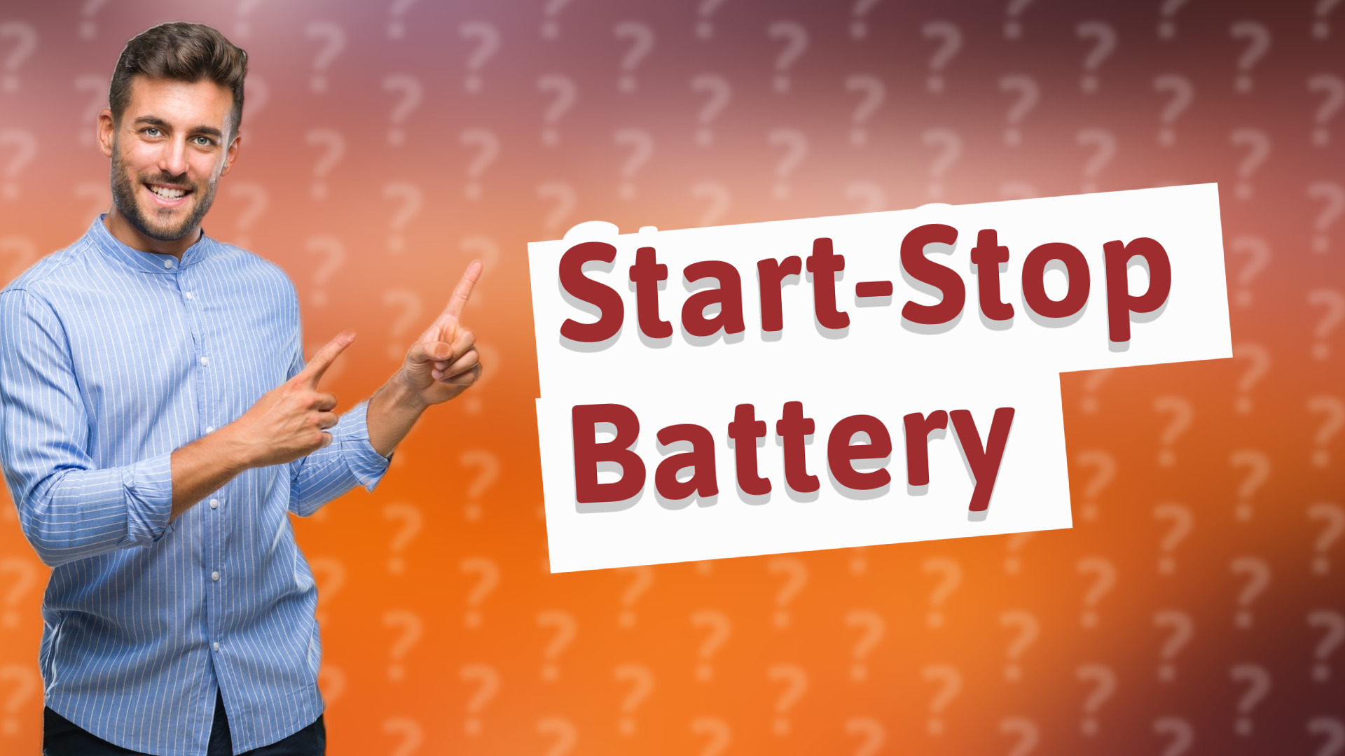 Start-Stop Battery