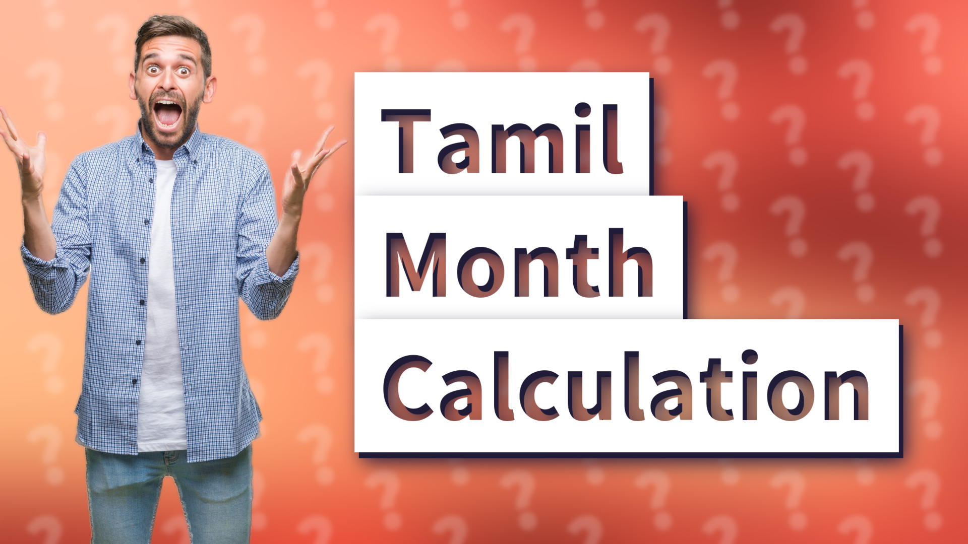 Tamil Month Calculation