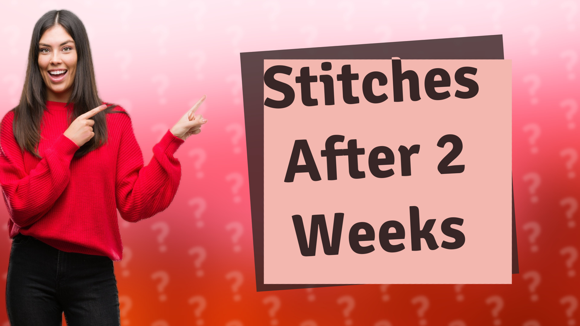 Stitches After 2 Weeks