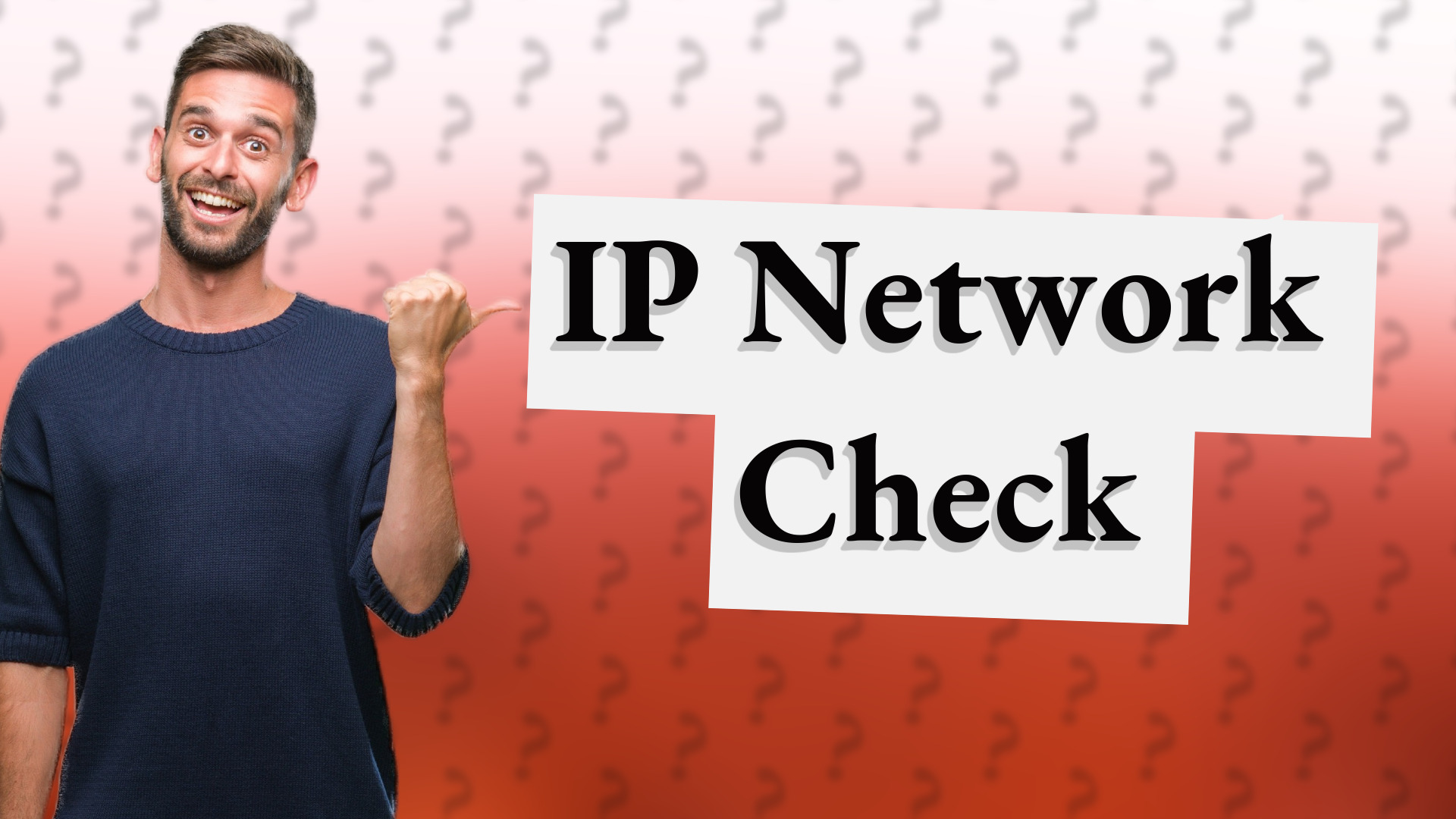 IP Network Check