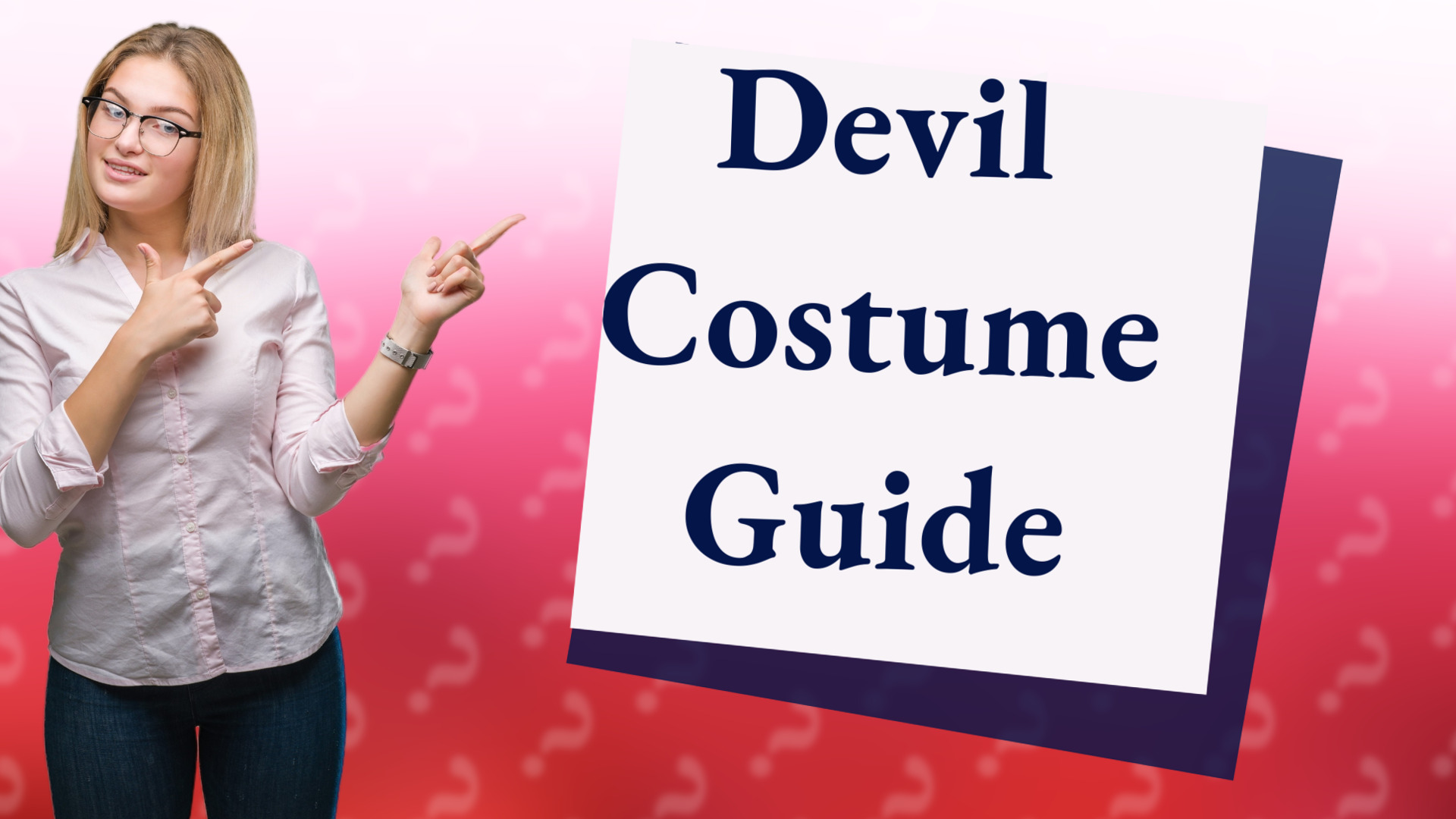 Devil Costume Guide