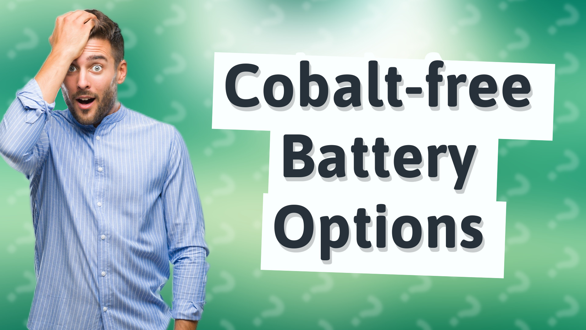 Cobalt-free Battery Options