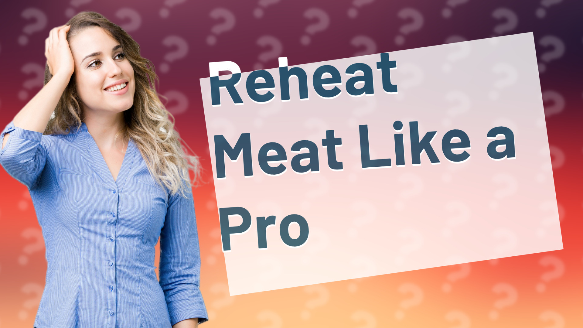 Reheat Meat Like a Pro