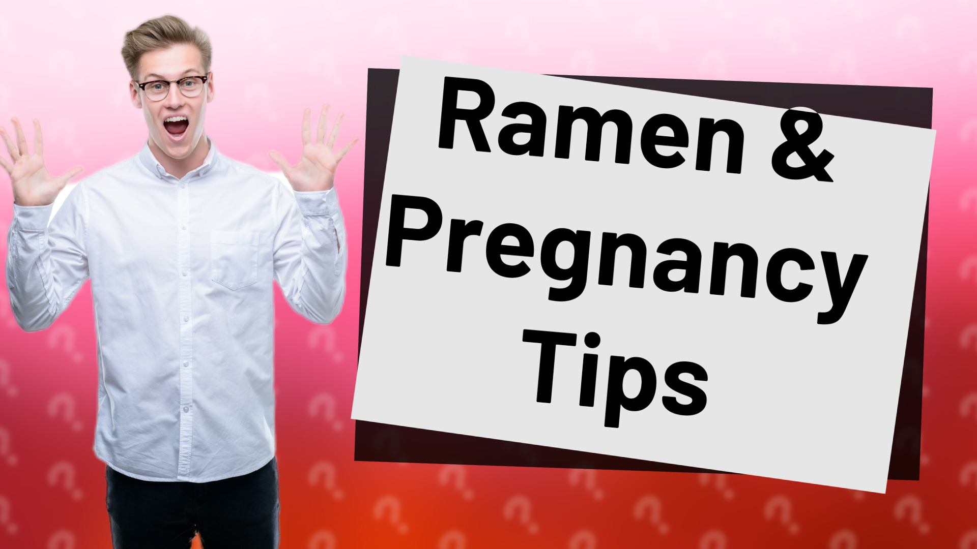 Ramen & Pregnancy Tips