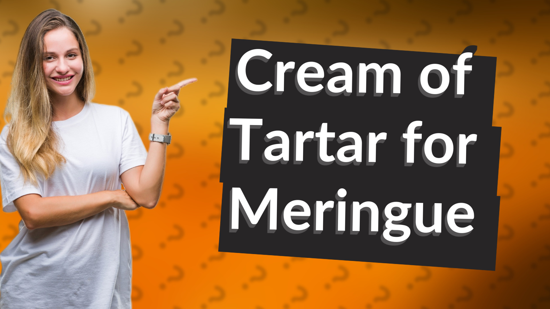 Cream of Tartar for Meringue