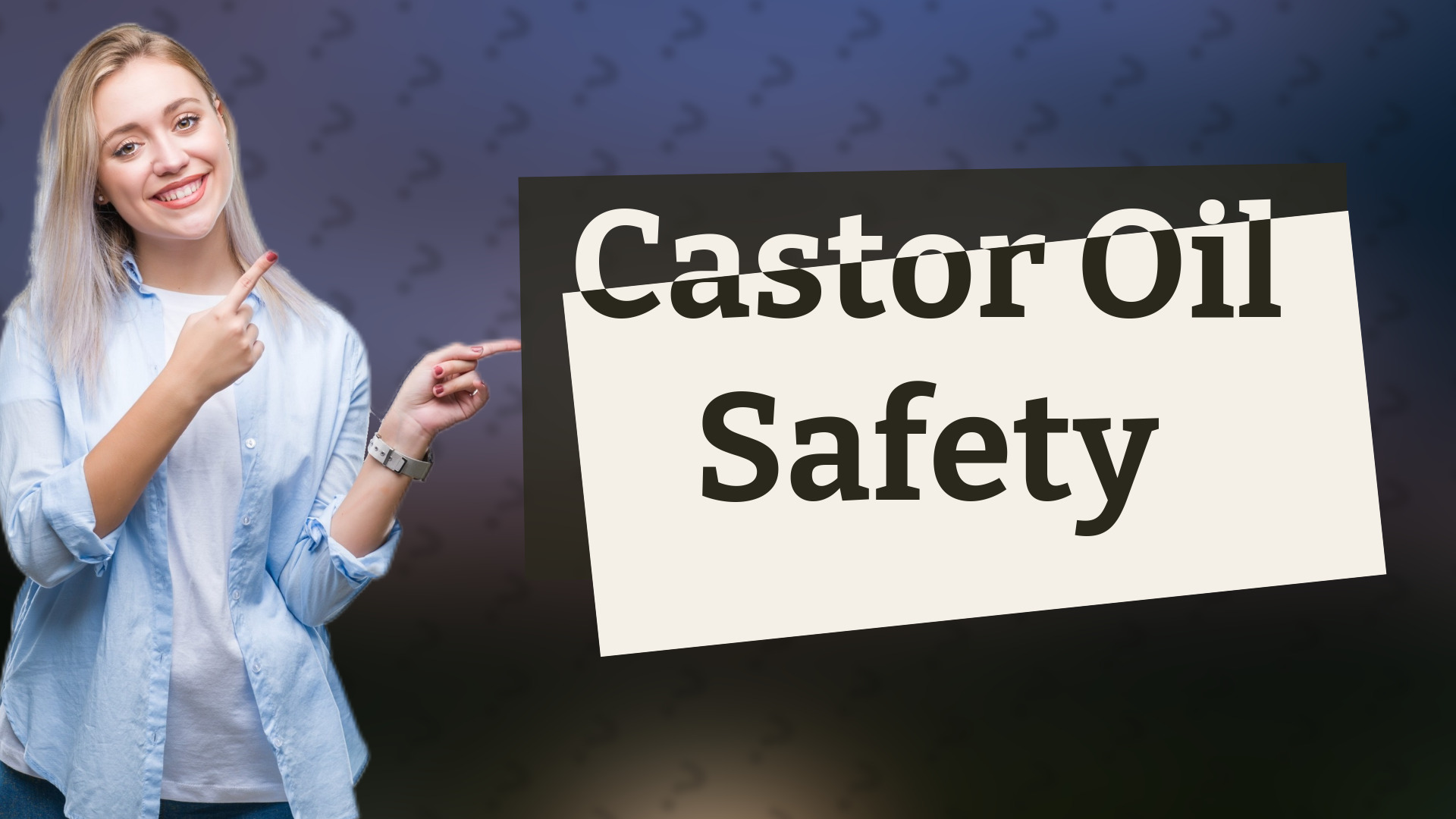 Castor Oil Safety